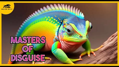  Chameleons! Masters of Disguise Living a Life of Solitary Splendor